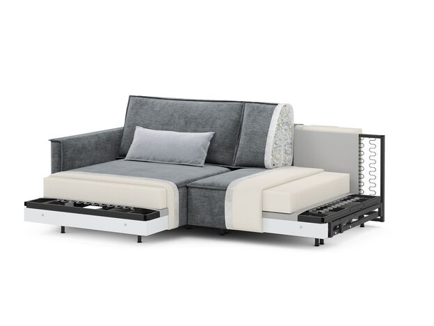 Угловой диван MOON 005 цвет серый (фото 207656) Угловой диван MOON 005 цвет серый (фото 207656)