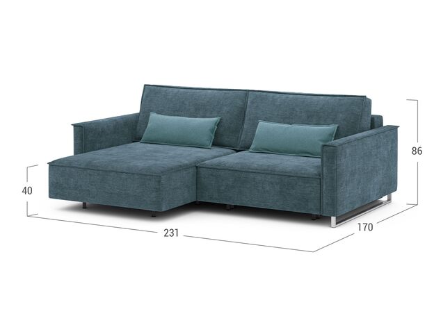 Угловой диван MOON 005 цвет зеленый (фото 207831) Угловой диван MOON 005 цвет зеленый (фото 207831)