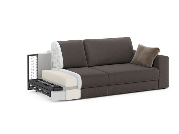 Диван MOON 007 цвет коричневый (фото 208227)