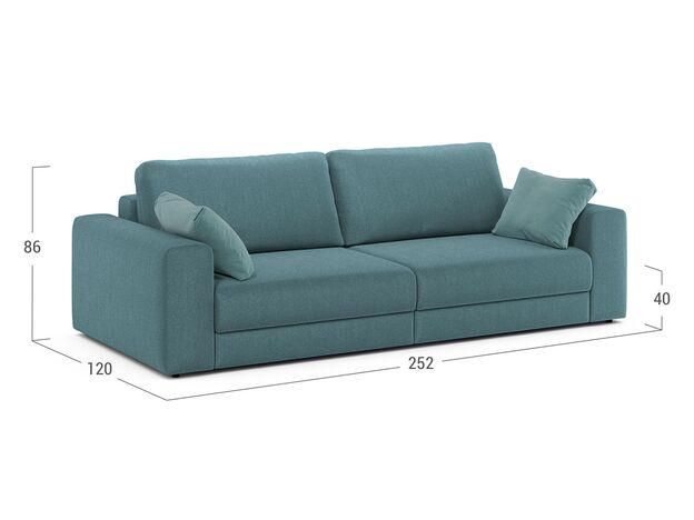 Диван MOON 007 цвет зеленый,бирюза (фото 208289)