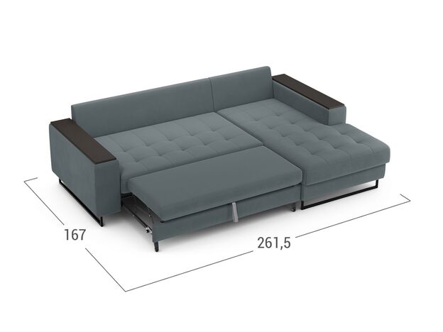 Угловой диван MOON 117 цвет серый (фото 208504) Угловой диван MOON 117 цвет серый (фото 208504)