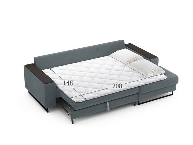 Угловой диван MOON 117 цвет серый (фото 208505) Угловой диван MOON 117 цвет серый (фото 208505)