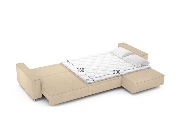 Угловой диван MOON 005 цвет бежевый (фото 207986)