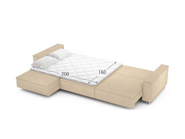 Угловой диван MOON 005 цвет бежевый (фото 207998) Угловой диван MOON 005 цвет бежевый (фото 207998)