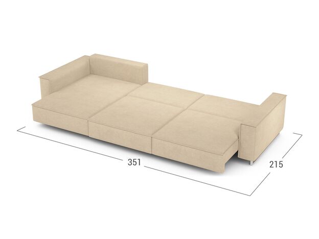 Угловой диван MOON 005 цвет бежевый (фото 207999) Угловой диван MOON 005 цвет бежевый (фото 207999)