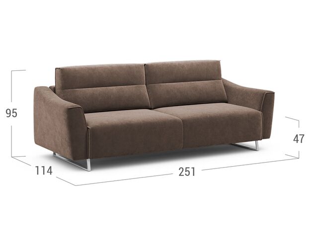 Диван MOON 172 цвет коричневый (фото 209681) Диван MOON 172 цвет коричневый (фото 209681)