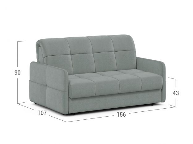 Диван MOON 120 цвет серый (фото 209238) Диван MOON 120 цвет серый (фото 209238)