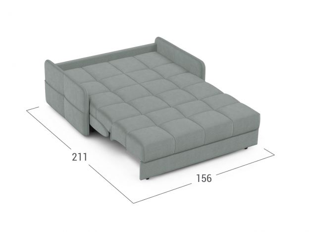 Диван MOON 120 цвет серый (фото 209239) Диван MOON 120 цвет серый (фото 209239)