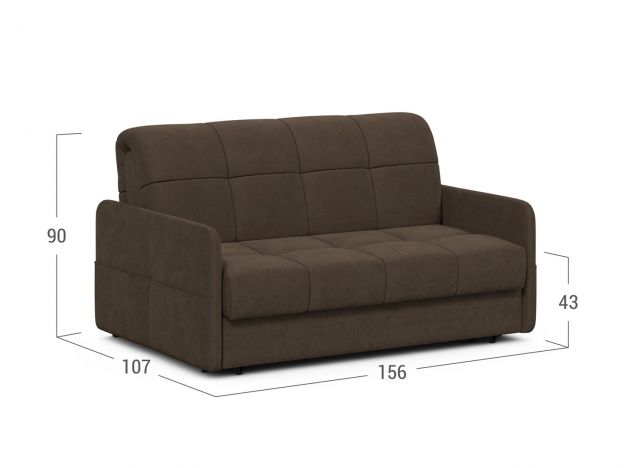 Диван MOON 120 цвет коричневый (фото 209448) Диван MOON 120 цвет коричневый (фото 209448)