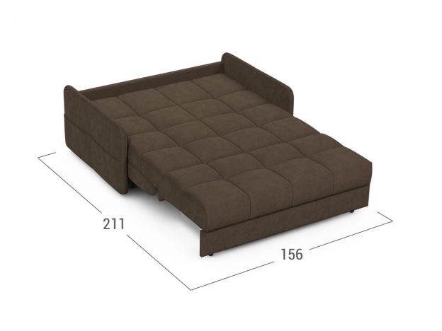 Диван MOON 120 цвет коричневый (фото 209449) Диван MOON 120 цвет коричневый (фото 209449)