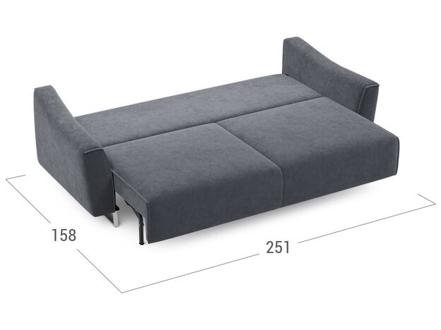 Диван MOON 172 цвет черный,серый (фото 209883) Диван MOON 172 цвет черный,серый (фото 209883)