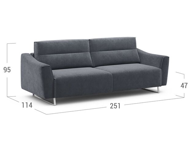 Диван MOON 172 цвет черный,серый (фото 209882) Диван MOON 172 цвет черный,серый (фото 209882)