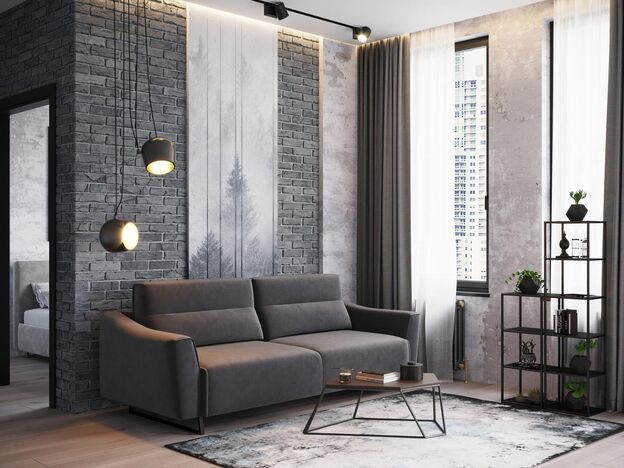 Диван MOON 172 цвет красный,бордовый (фото 209638)