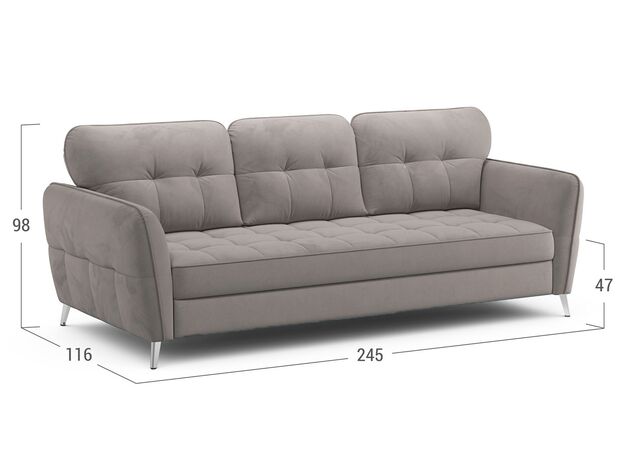 Диван MOON 175 цвет бежевый,коричневый (фото 201810) Диван MOON 175 цвет бежевый,коричневый (фото 201810)