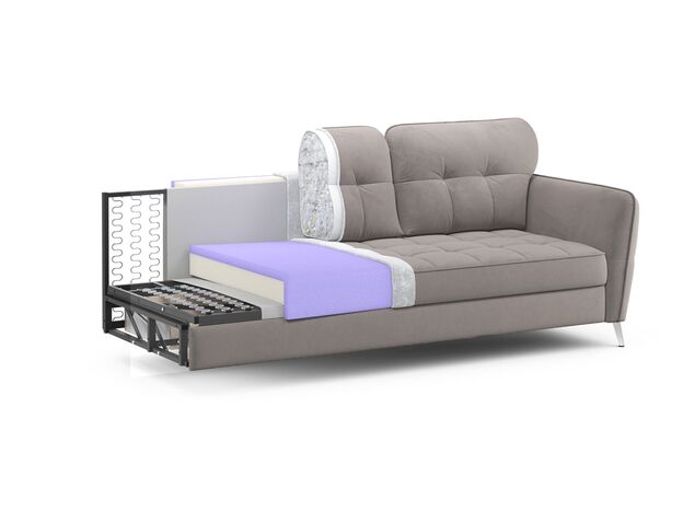 Диван MOON 175 цвет бежевый,коричневый (фото 201820) Диван MOON 175 цвет бежевый,коричневый (фото 201820)