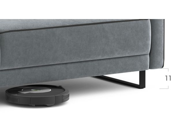 Диван MOON 178 цвет серый (фото 212737) Диван MOON 178 цвет серый (фото 212737)