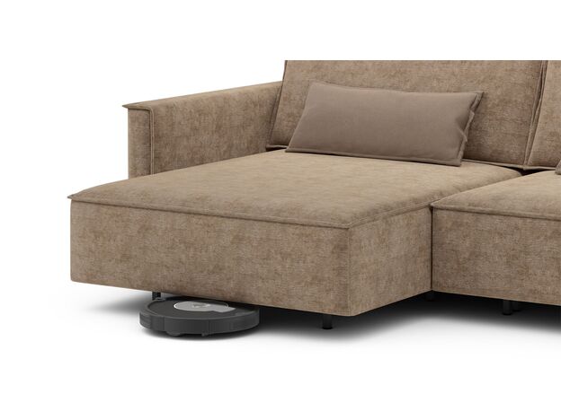 Угловой диван MOON 005 цвет коричневый (фото 213607)