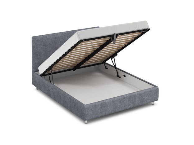 Кровать с подъемным механизмом MOON 1156 Arona цвет серый (фото 214628)