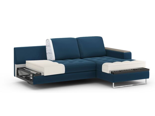 Угловой диван MOON 117 цвет синий (фото 215465) Угловой диван MOON 117 цвет синий (фото 215465)