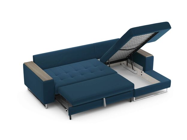 Угловой диван MOON 117 цвет синий (фото 215459) Угловой диван MOON 117 цвет синий (фото 215459)