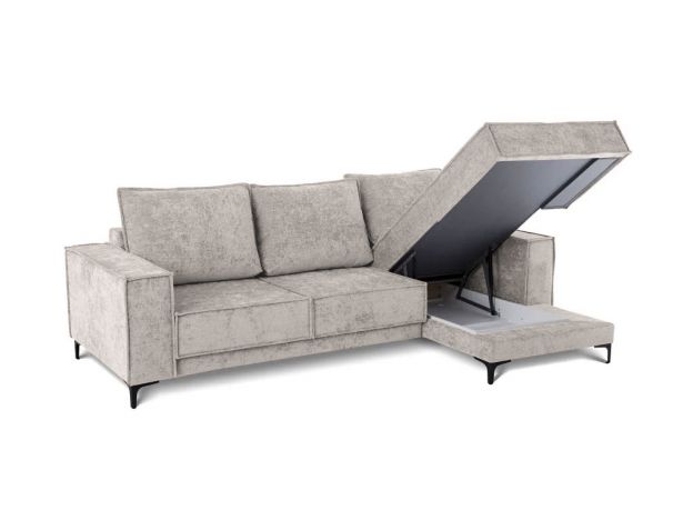 Угловой диван Мэйсон цвет серый (фото 217994)