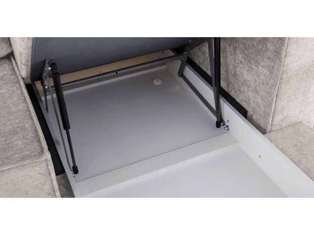 Угловой диван Мэйсон цвет серый (фото 217996)