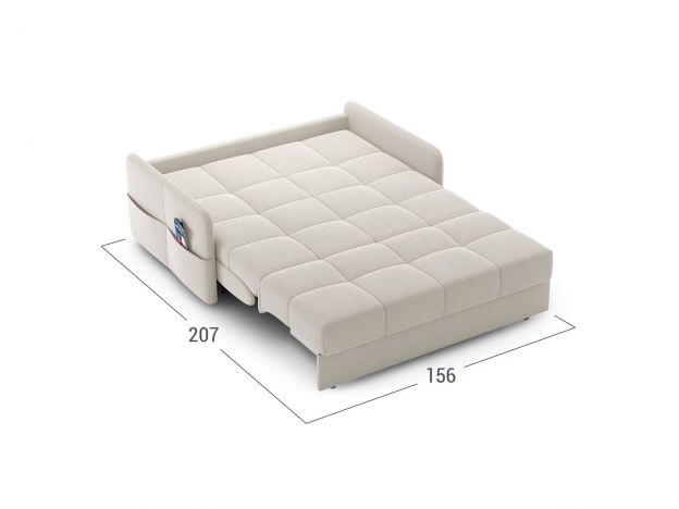 Диван MOON 120 цвет белый,бежевый (фото 182560) Диван MOON 120 цвет белый,бежевый (фото 182560)