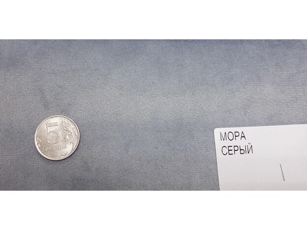 микровелюр мора серый