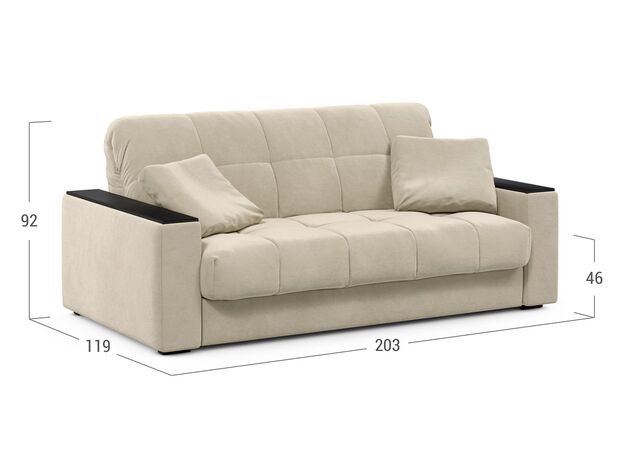 Диван MOON 107 цвет бежевый (фото 219062)