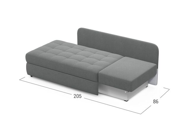 Диван кушетка MOON 074 цвет серый (фото 218812) Диван кушетка MOON 074 цвет серый (фото 218812)