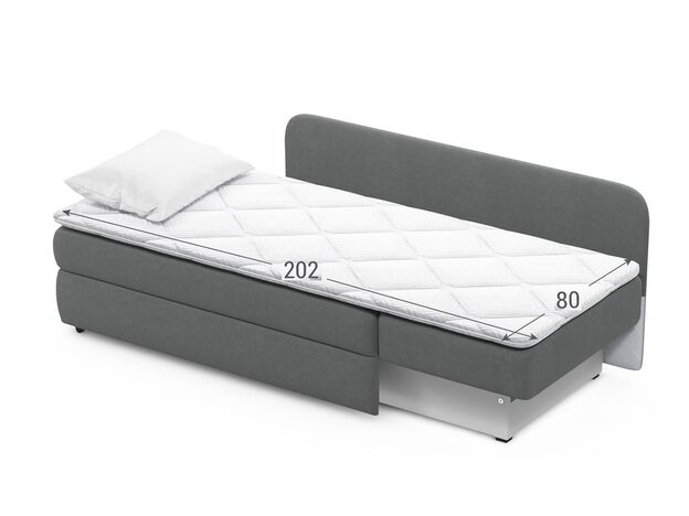 Диван кушетка MOON 074 цвет серый (фото 218813) Диван кушетка MOON 074 цвет серый (фото 218813)