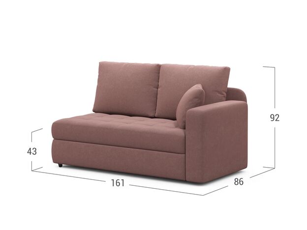 Диван кушетка MOON 074 цвет красный,розовый (фото 218891) Диван кушетка MOON 074 цвет красный,розовый (фото 218891)