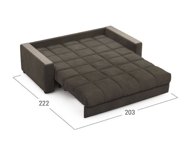 Диван MOON 107 цвет коричневый (фото 219294)