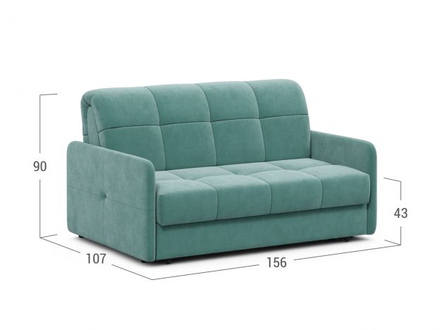 Диван MOON 120 цвет зеленый (фото 219623) Диван MOON 120 цвет зеленый (фото 219623)