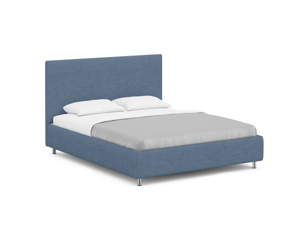 Кровать с подъемным механизмом MOON 1156 Arona цвет синий  (код 422286)