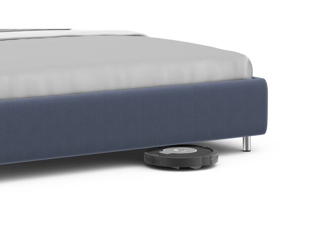 Кровать с подъемным механизмом MOON 1156 Arona цвет серый,фиолетовый (фото 221330)