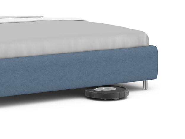 Кровать с подъемным механизмом MOON 1156 Arona цвет синий (фото 222002)