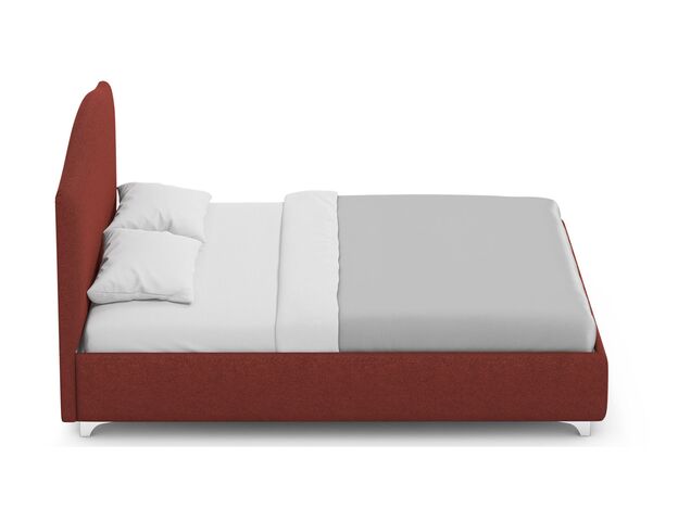 Кровать с подъемным механизмом MOON 1158 цвет красный,бордовый (фото 225361)
