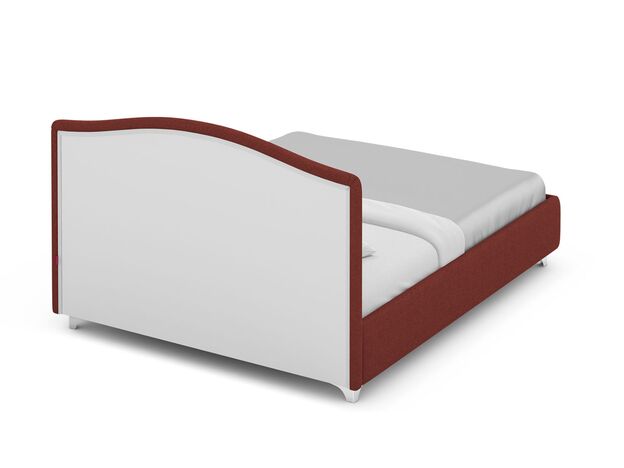 Кровать с подъемным механизмом MOON 1158 цвет красный,бордовый (фото 225362)