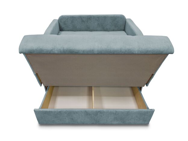Диван Плаза цвет бирюза,голубой (фото 229887)
