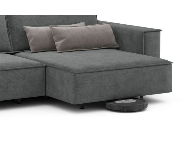 Угловой диван MOON 005 цвет серый (фото 237112) Угловой диван MOON 005 цвет серый (фото 237112)