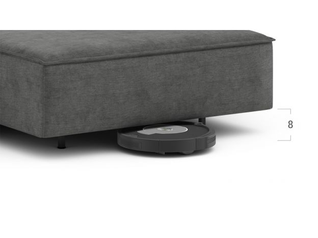 Угловой диван MOON 005 цвет серый (фото 237113) Угловой диван MOON 005 цвет серый (фото 237113)