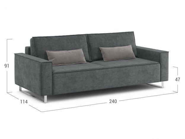 Диван MOON 005 цвет серый (фото 237243)