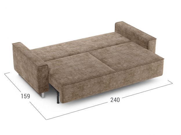 Диван MOON 005 цвет коричневый (фото 237275)