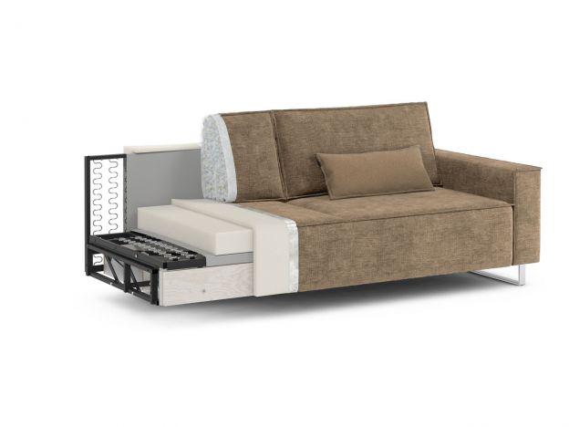 Диван MOON 005 цвет коричневый (фото 237281)