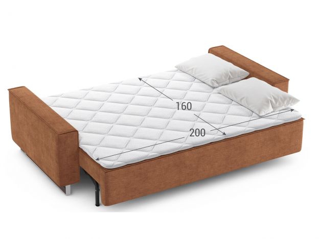 Диван MOON 005 цвет оранжевый (фото 237306)