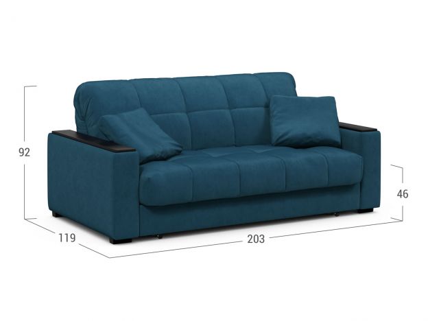 Диван MOON 107 цвет синий (фото 136294) Диван MOON 107 цвет синий (фото 136294)