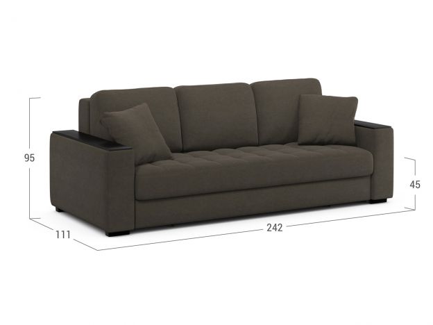 Диван MOON 107 цвет коричневый (фото 238736)