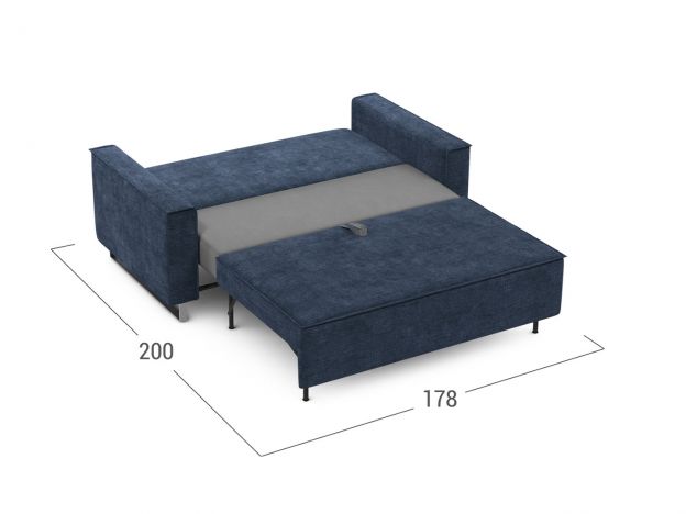 Диван MOON 005 цвет синий (фото 238785) Диван MOON 005 цвет синий (фото 238785)