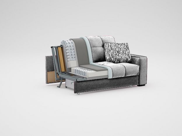 Диван MOON 107 цвет зеленый (фото 238579)